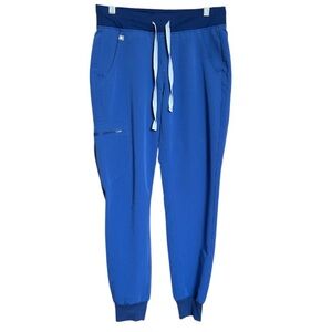 Figs Zamora Joggers Royal Blue Scrub Pants in Size XS
